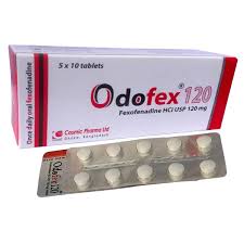 Tablet Odofex 120mg (50pcs)